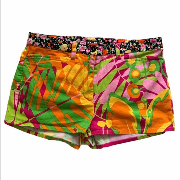 Dolce & Gabbana Floral Tropical Shorts Size 26 40 4 - Picture 1 of 16